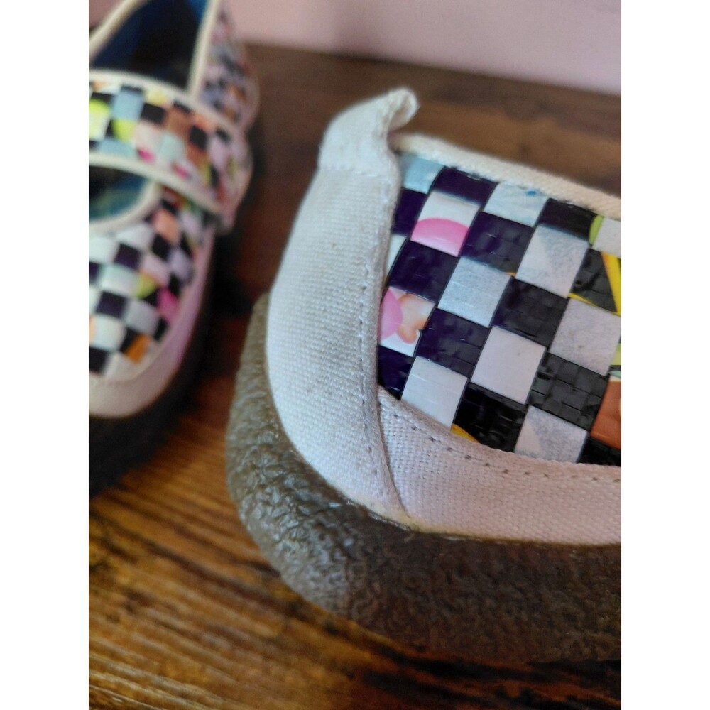 KEEN Harvest Multicolored Woven Mosaic Mary Jane Flats Size 6.5 - Picture 9 of 9